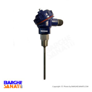 ترموکوپل نوع K هد دار مانیاد مدل TAF سایز 6x100mm