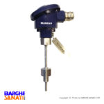 سنسور PT100 نک دار (15+50) برند مانیاد مدل 2845