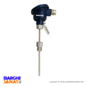 سنسور PT100 نک دار رزوه وسط (100+50) برند مانیاد مدل 2792