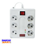 محافظ 6 خانه دیجیتالی با کابل 3 متر پارت الکتریک کد 7381