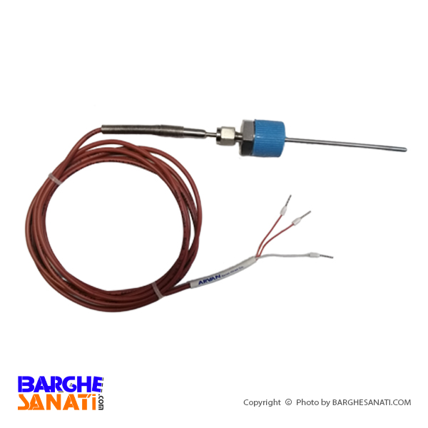 سنسور دما PT100 سیمی 3 سیمه برند آروان کد 5470