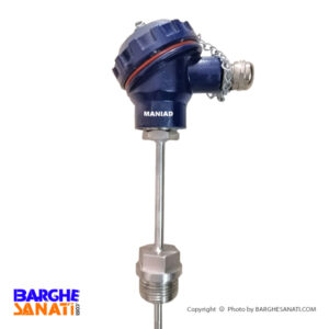 سنسور PT100 هد دار برند مانیاد کد 5456