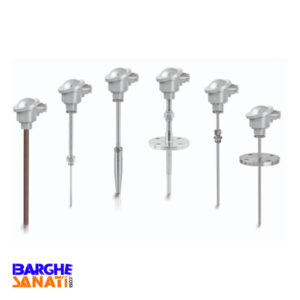 ترموکوپل نوع K با انواع غلاف محافظ فلزی کد 5967